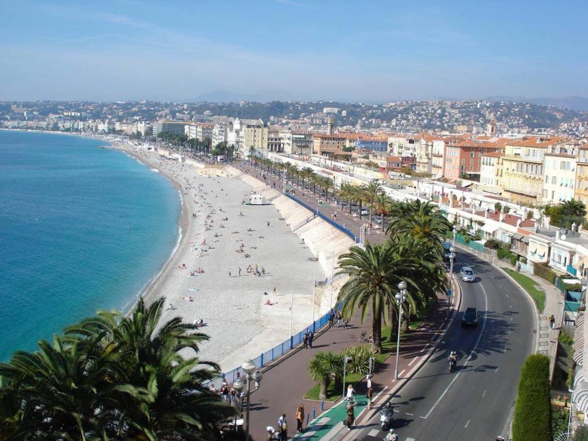Ferienwohnung F2 Terrasse, Moderne, Hyper Centre, Clim, Ascenseur Nizza Exterior foto